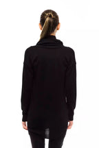 Maglione nero in lana