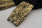 Black Gold Rollkragen Mohair Pullover Herren Sweater