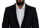 Schwarzer MARTINI Slim Fit Sakko