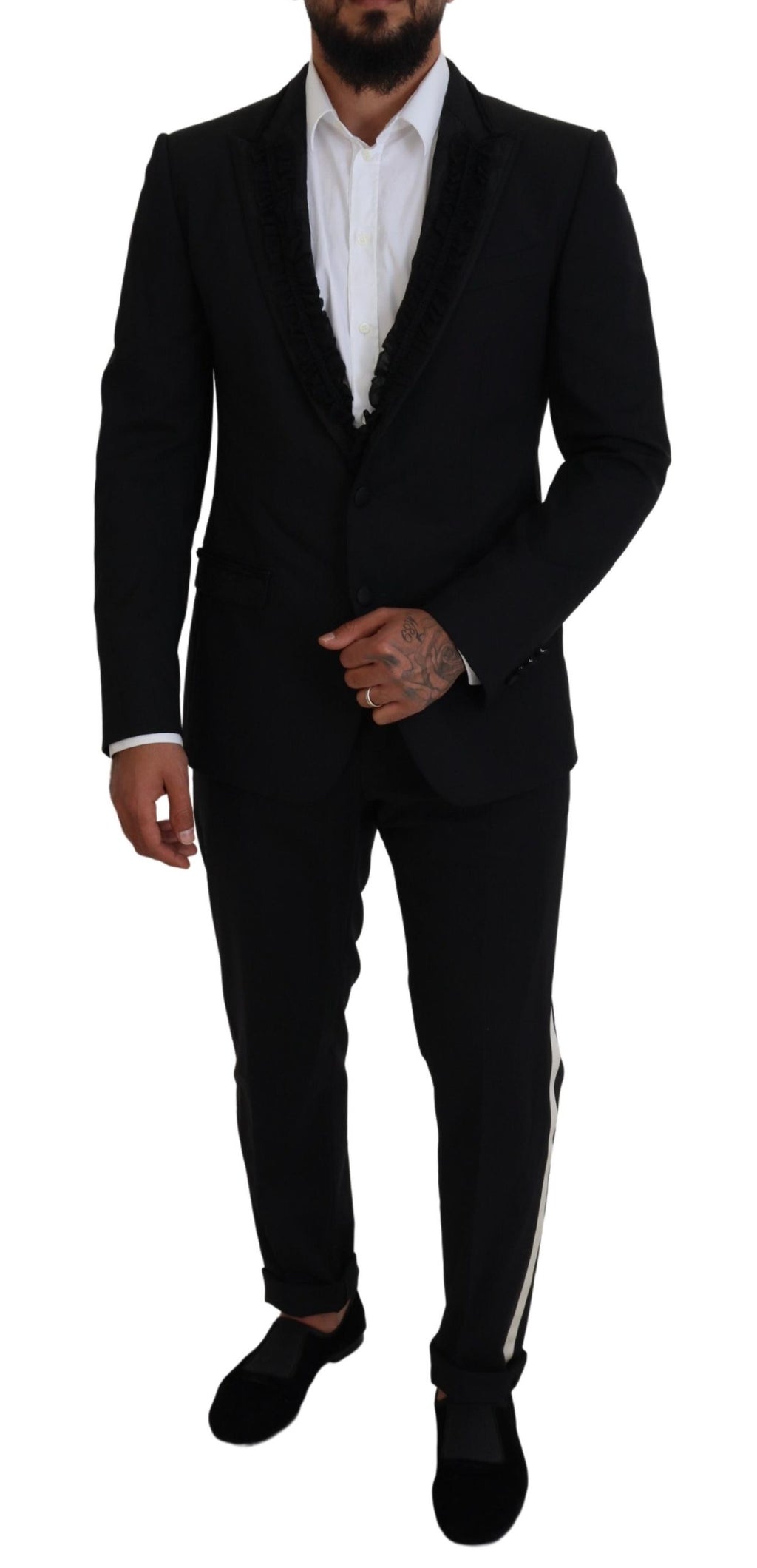 Schwarzer MARTINI Slim Fit Sakko