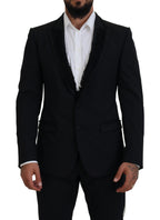 Schwarzer MARTINI Slim Fit Sakko