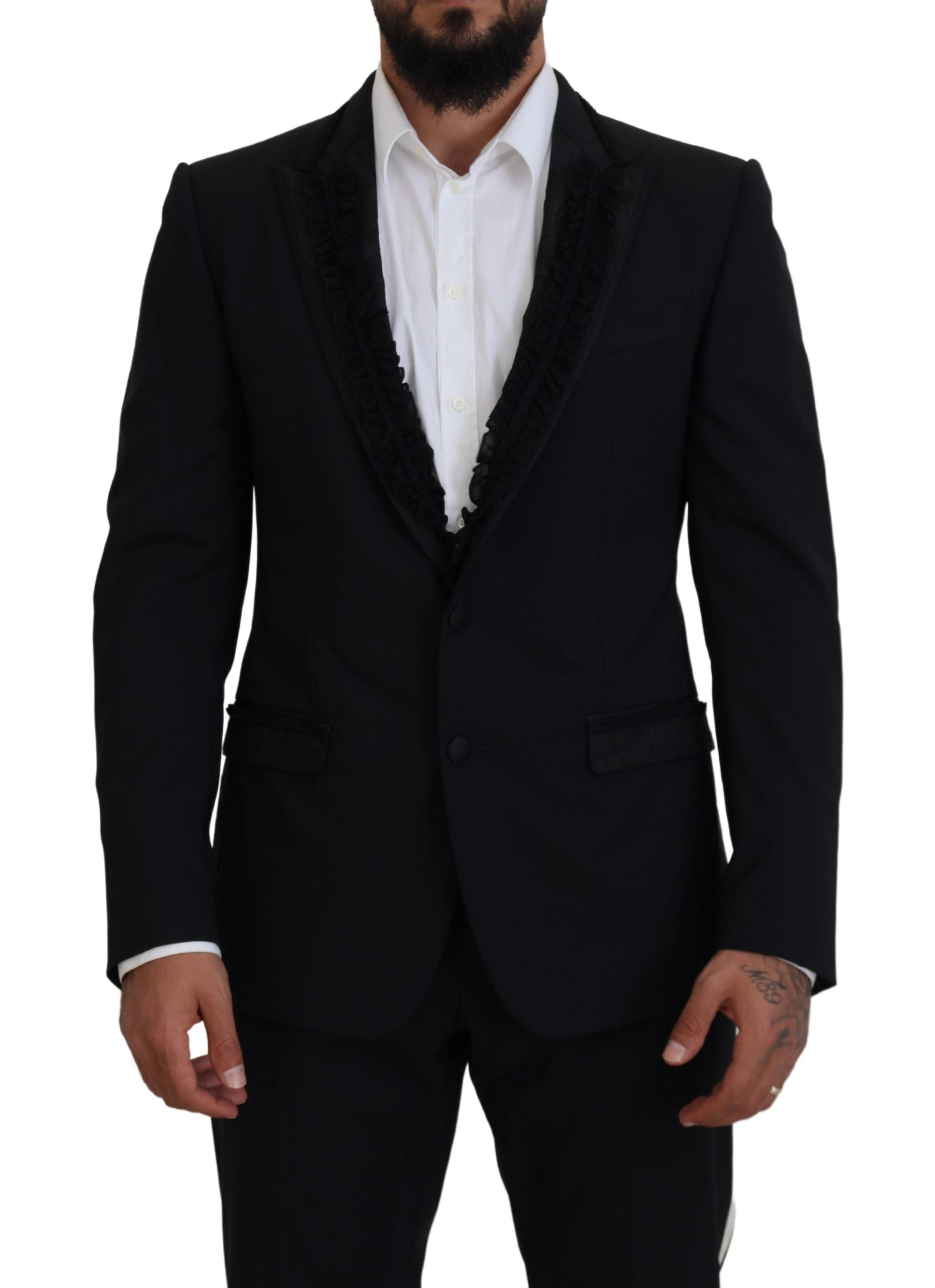 Schwarzer MARTINI Slim Fit Sakko