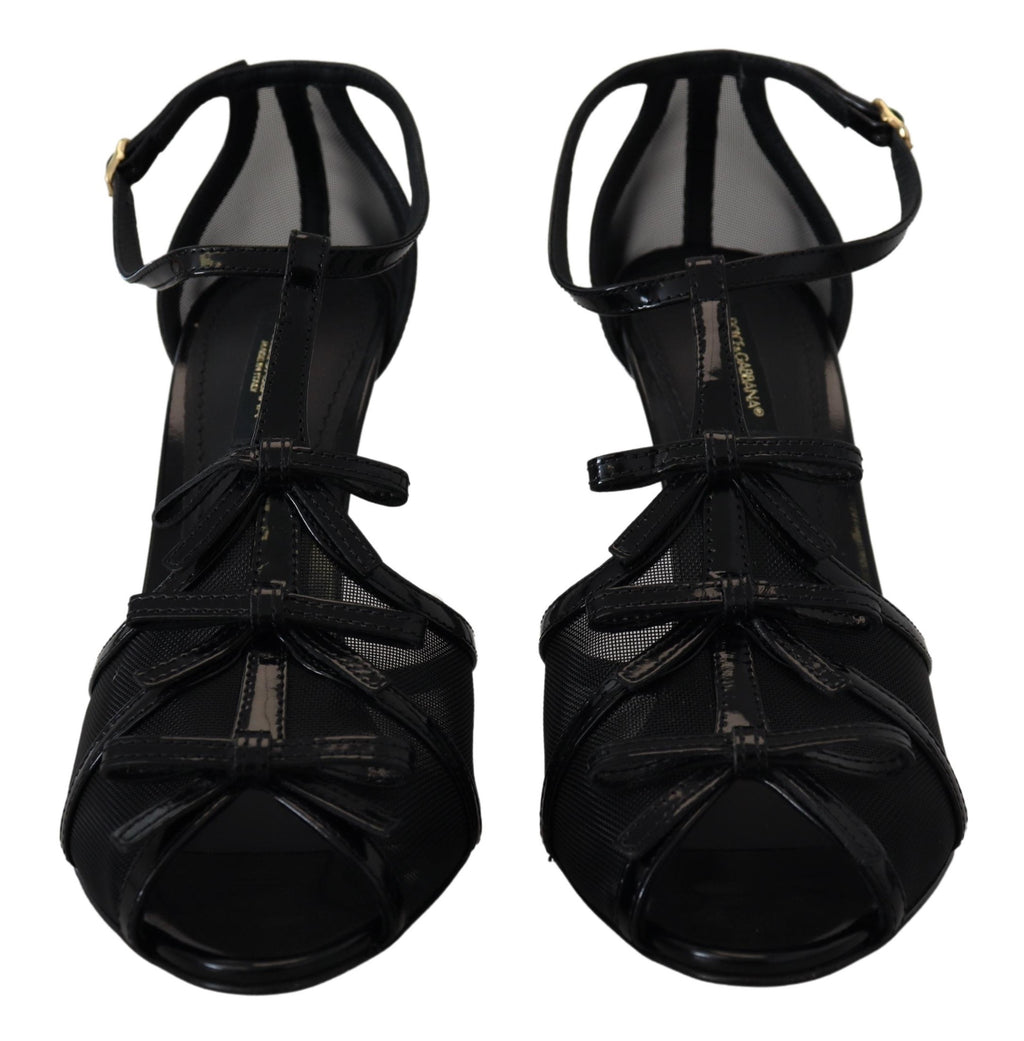 Schwarze High Heels Sandaletten
