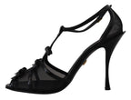 Schwarze High Heels Sandaletten