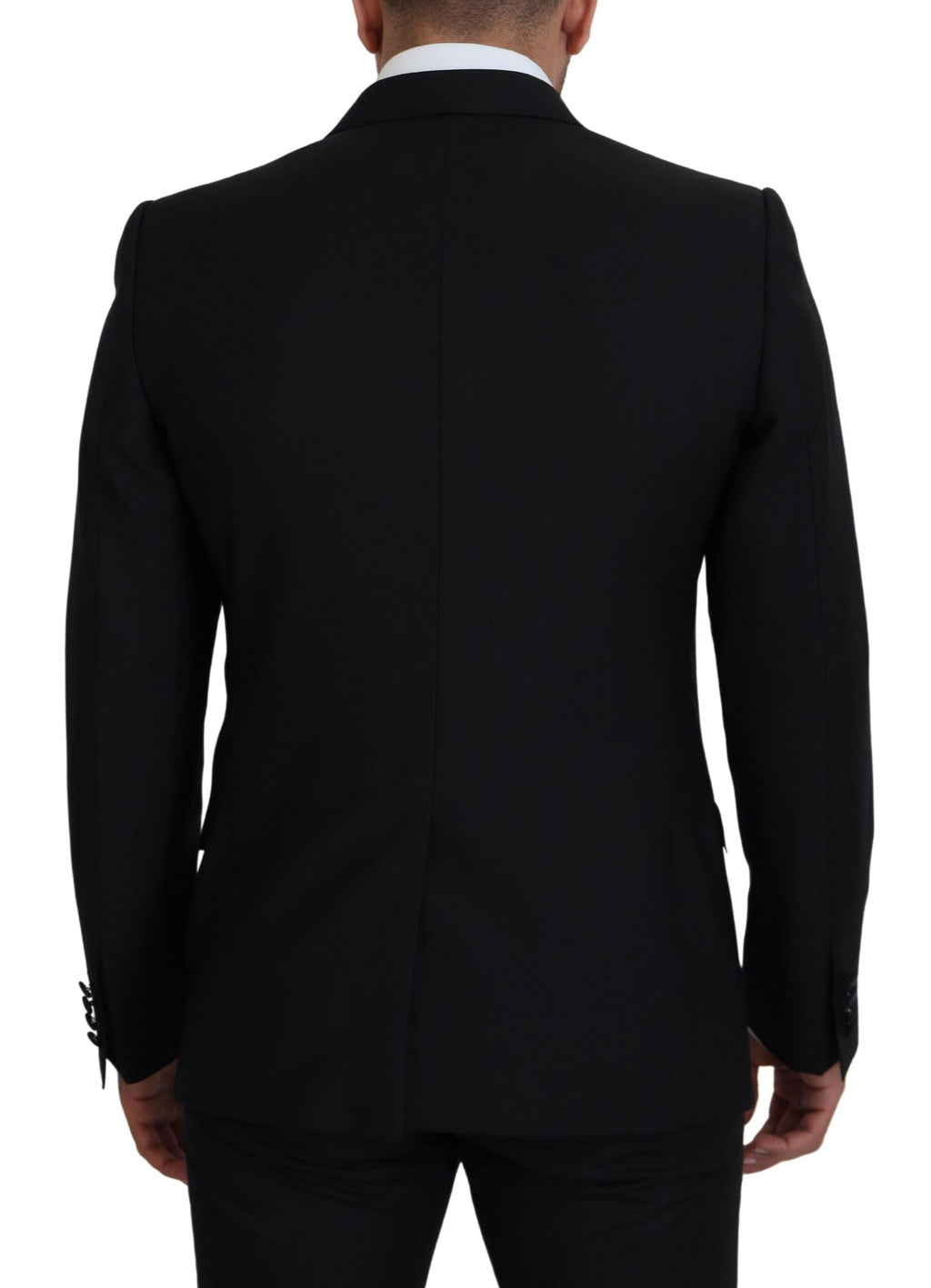 Schwarzer schmal geschnittener Martini-Blazer