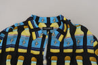 Multicolor Printed Viscose Casual Shirt
