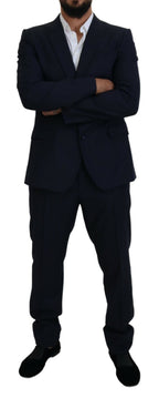 Blue Single Breasted 2 Piece MARTINI Suit