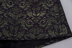 Gold Purple Baroque Jacket Blazer Robe