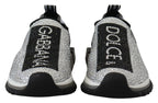 Silberne Strass Sorrento Sneakers Schuhe