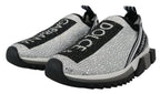 Silberne Strass Sorrento Sneakers Schuhe