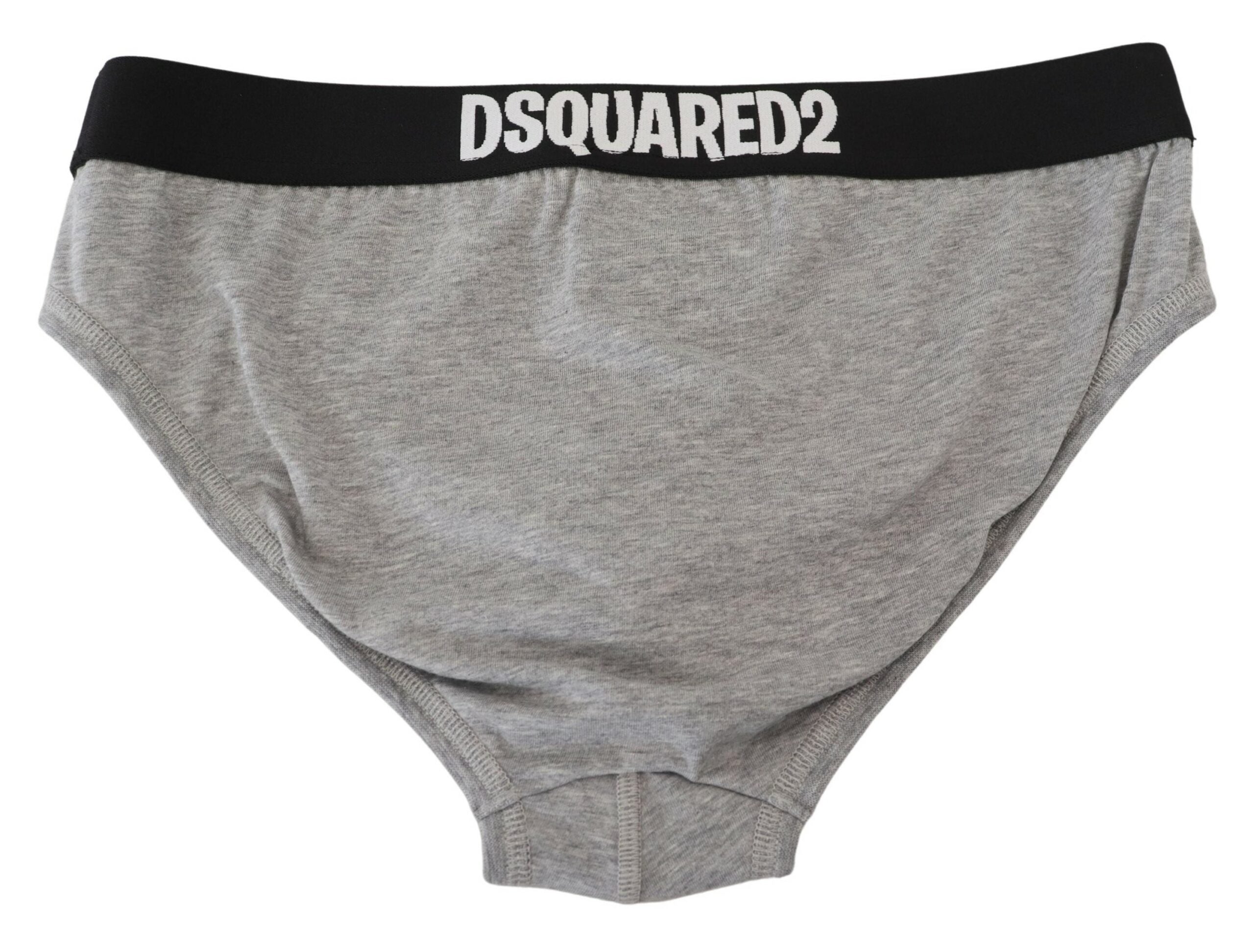 Graue DSURF Logo Baumwoll-Stretch Herren Slips