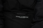 Schwarze ärmellose DG Metallverzierung Jacke