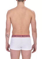 Herren-Unterhosen, weiß, aus Baumwolle, im Doppelpack