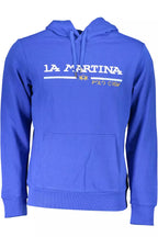 Maglione blu di cotone