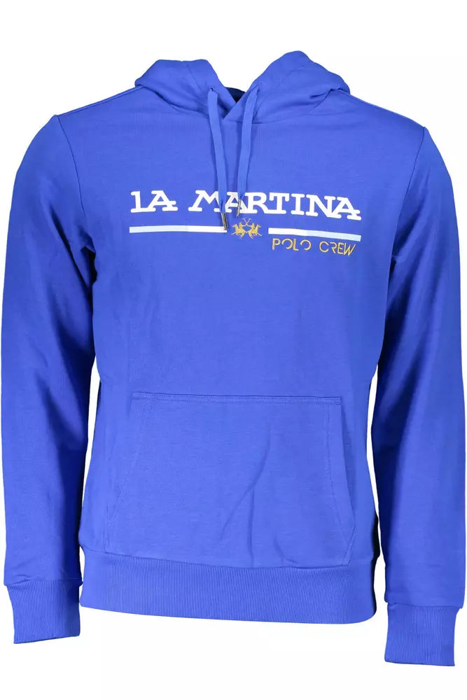 Maglione blu di cotone