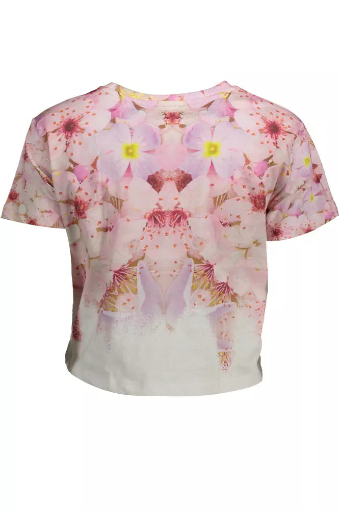 Pinke Baumwolltops & T-Shirt