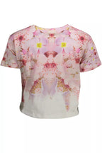 Pinke Baumwolltops & T-Shirt