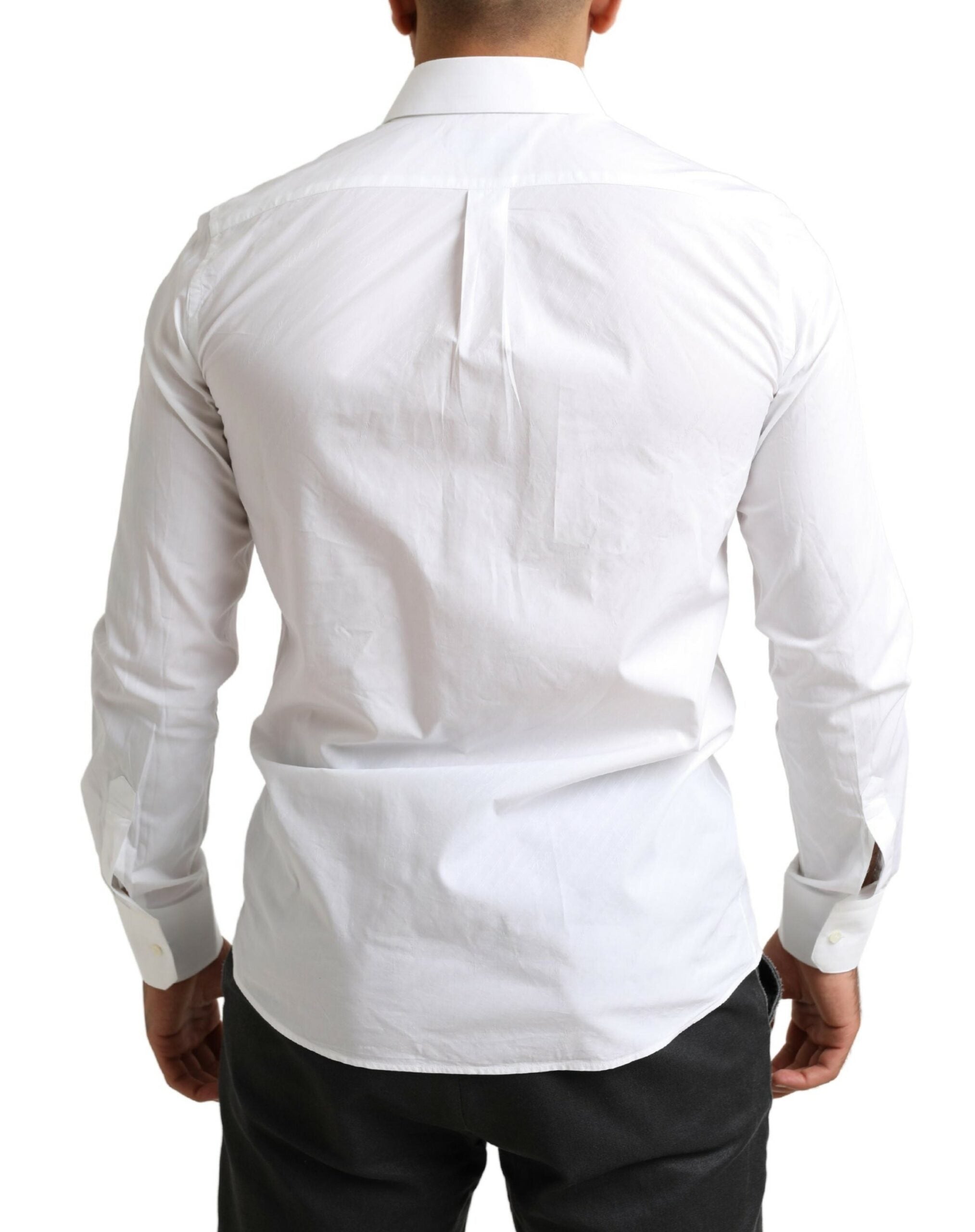 Weißes MARTINI Baumwoll-Kleid Formelles Hemd
