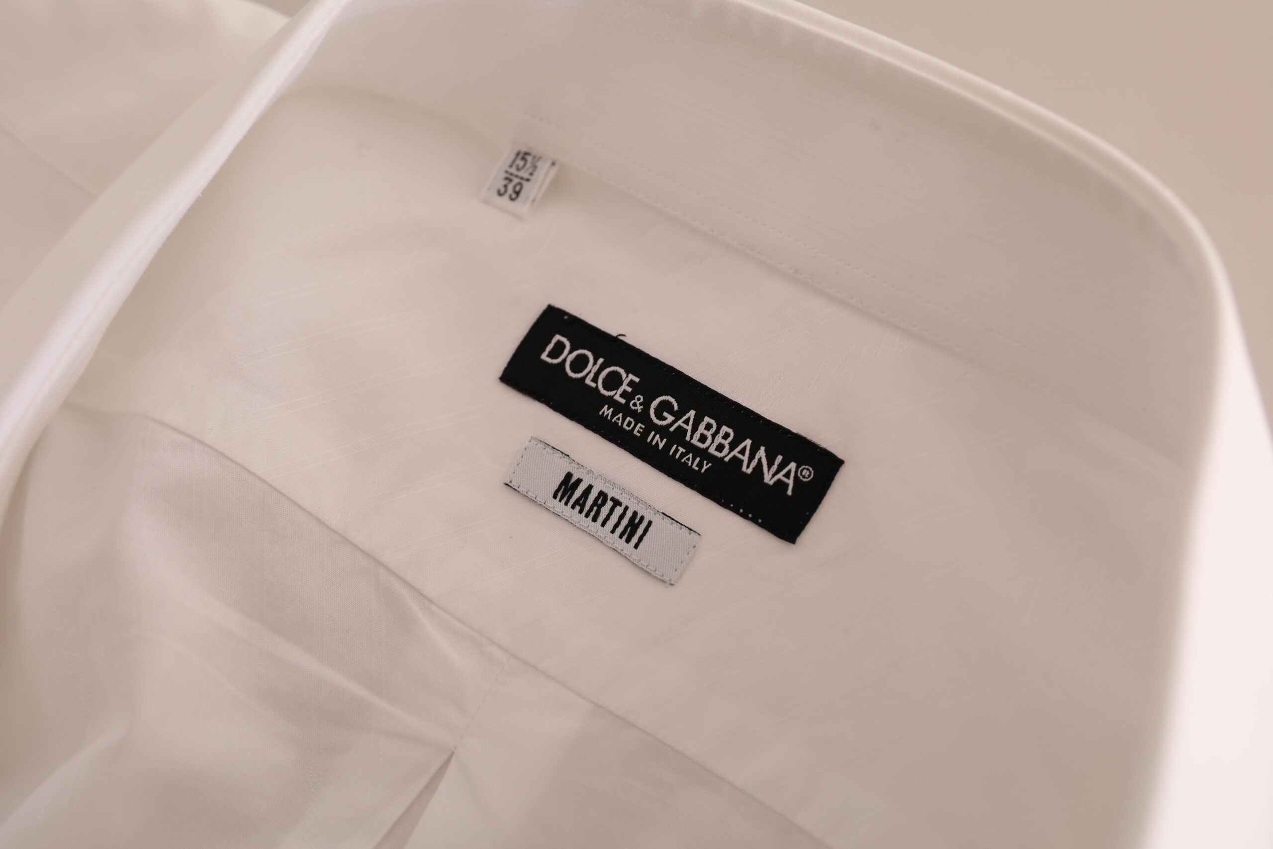 Weißes MARTINI Baumwoll-Kleid Formelles Hemd