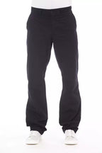 Blaue Baumwollhose für Herren