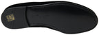 Black Velvet Loafers Formal Shoes
