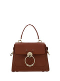 Handtasche Tess aus braunem Kalbsleder