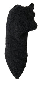 Schwarze Stiletto-Mid-Calf-Stiefel