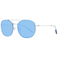 Occhiali da sole in metallo e plastica blu