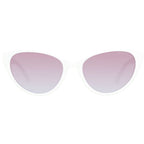 Beige Plastic Sunglasses