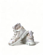Weiß Beige Socken Sorrento Sneaker Schuhe