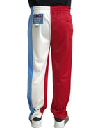 Multicolor Polyester Men's Sweatpants