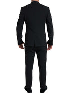 Black 2 Piece Double Breasted SICILIA Suit