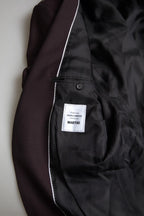 Maroon 2 Piece Single Breasted MARTINI Suit