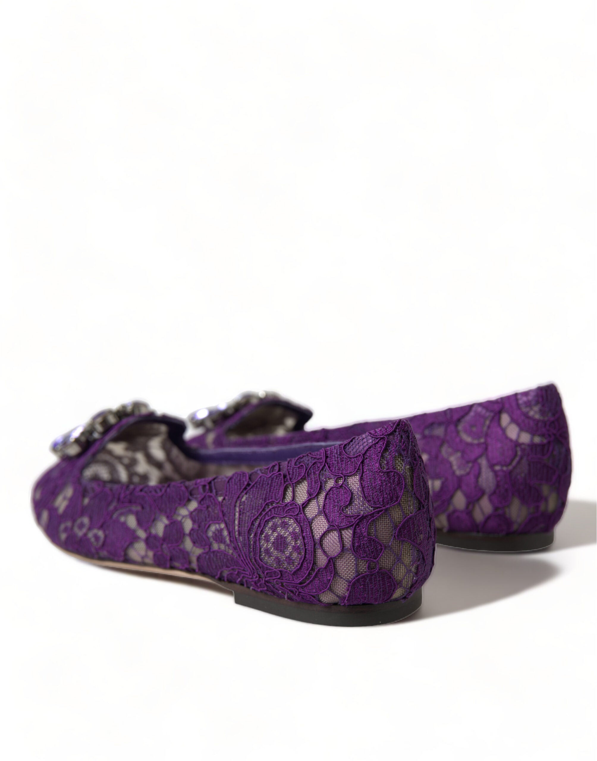 Purple Vally Taormina Spitzenkristall-Ballerinas