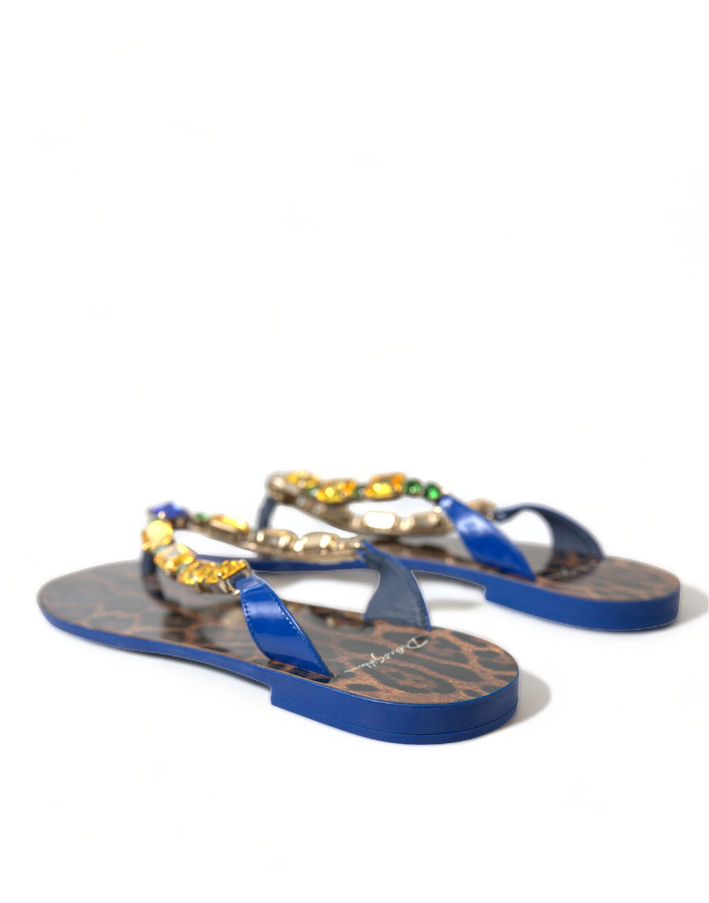 Blue Crystals Sandalen Strandschuhe