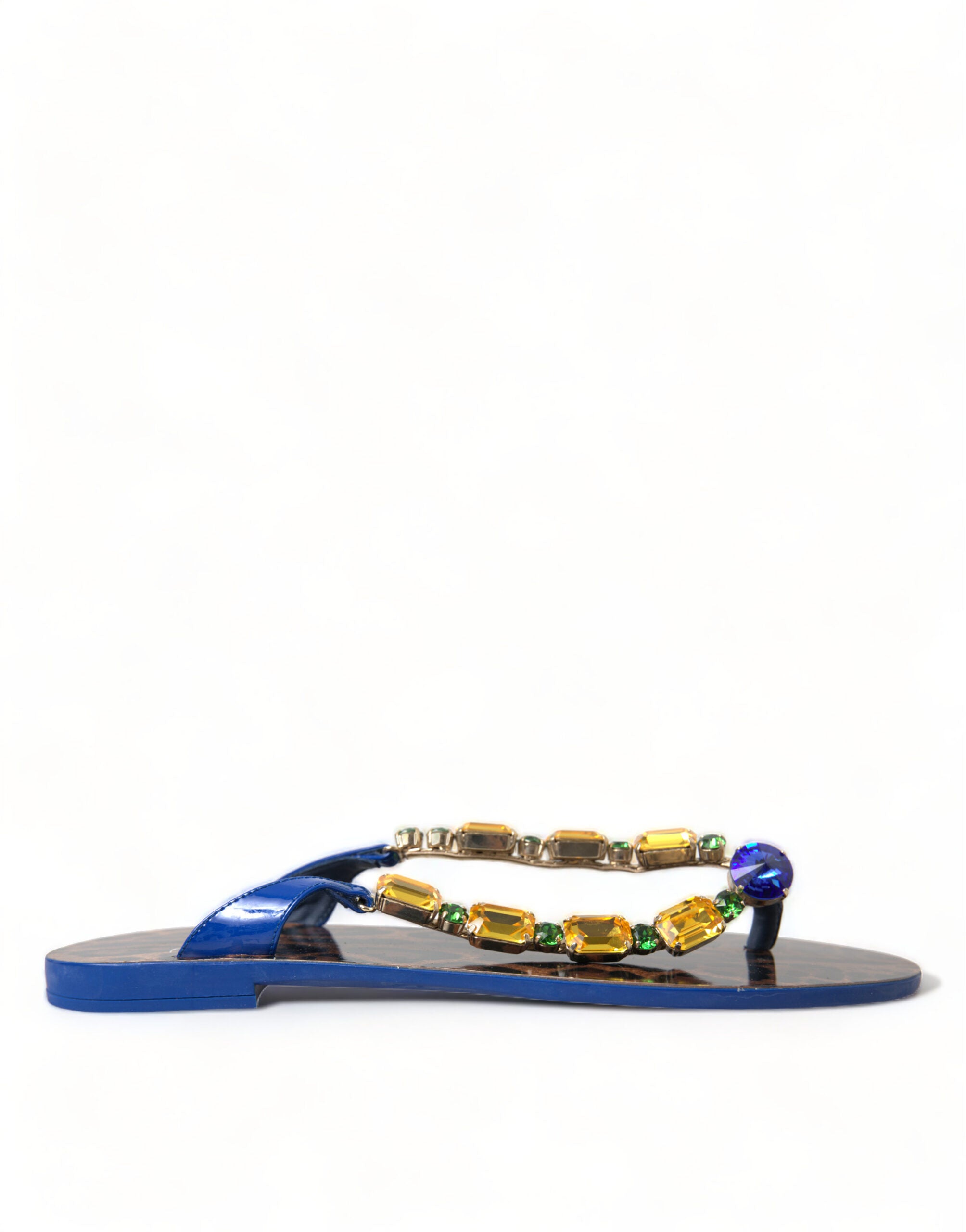 Blue Crystals Sandalen Strandschuhe