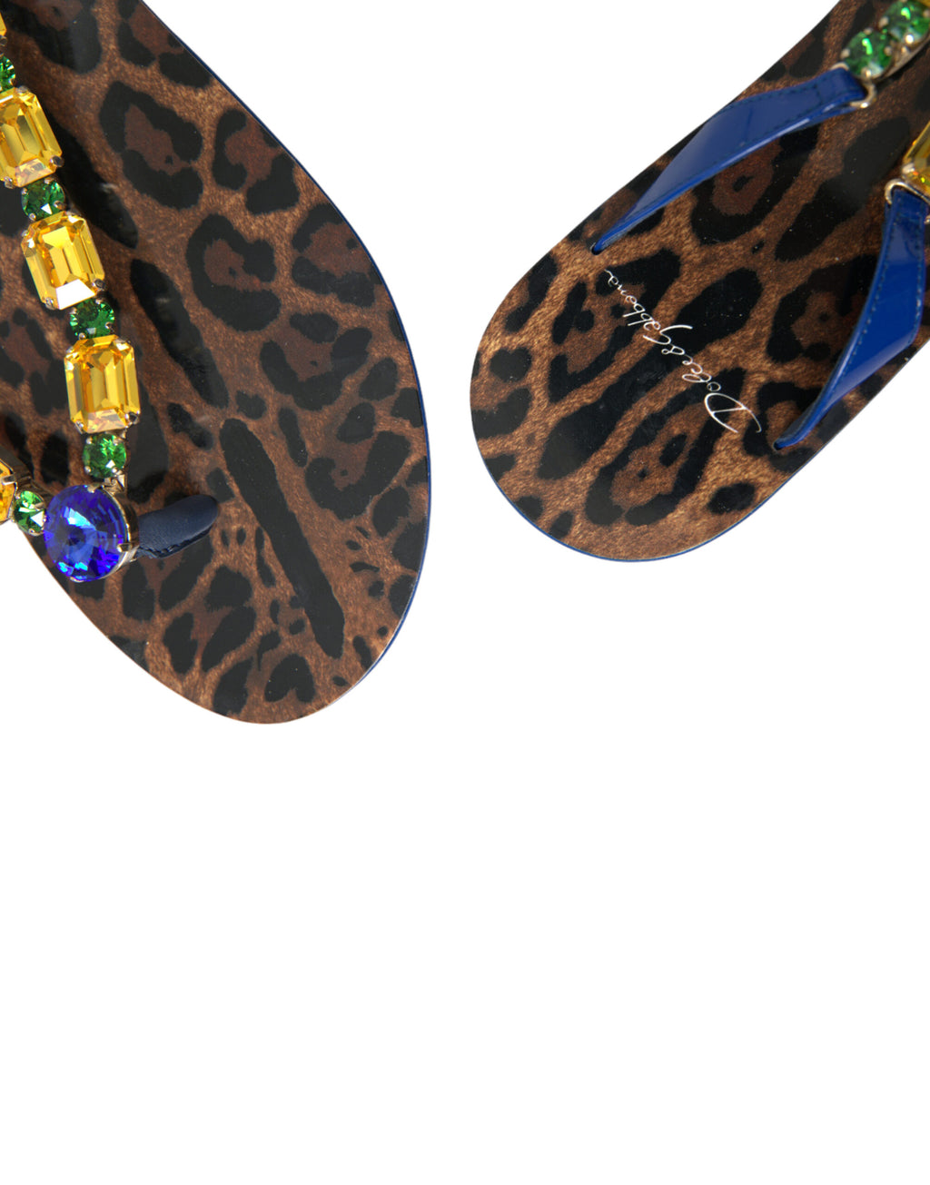 Blue Crystals Sandalen Strandschuhe