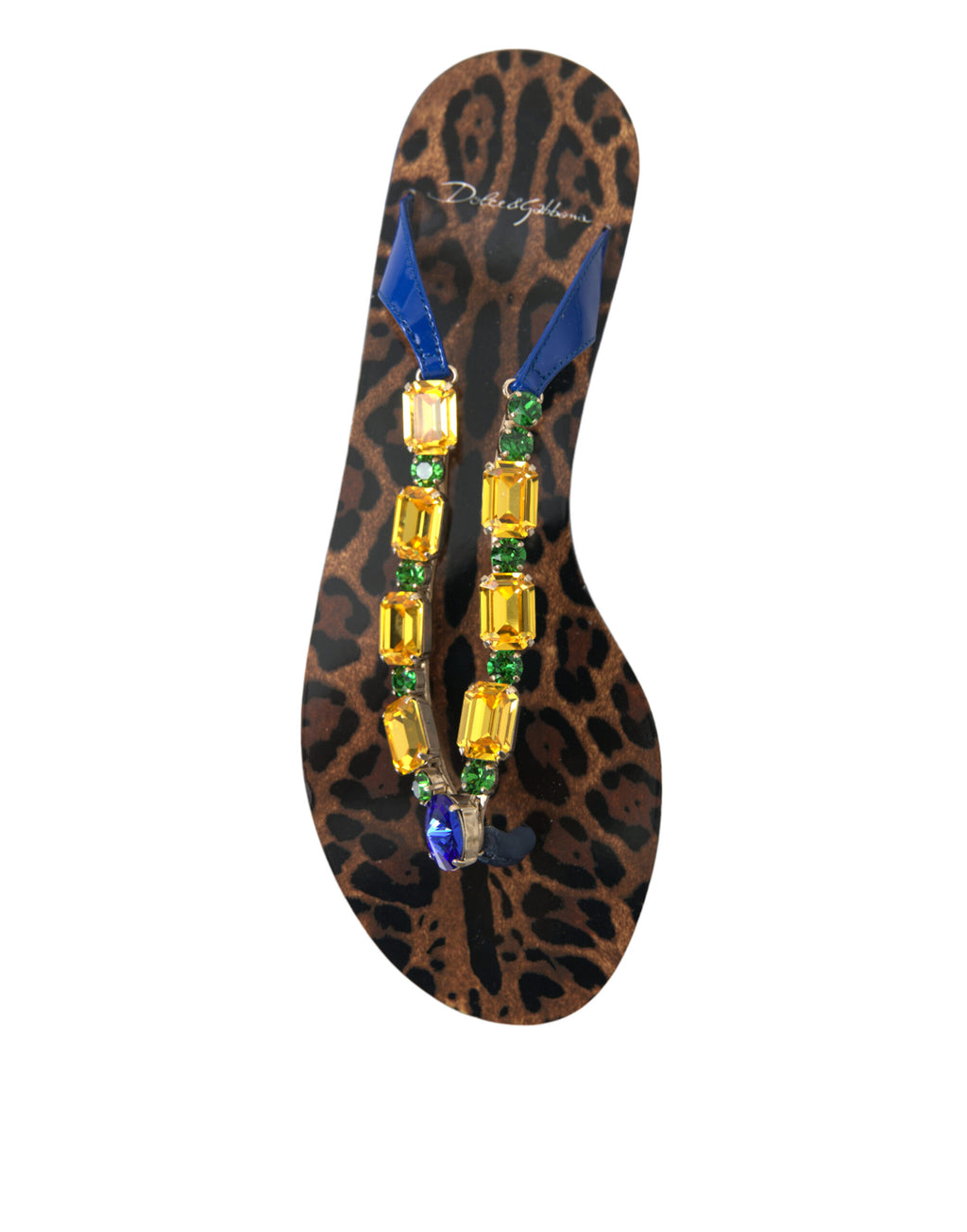 Blue Crystals Sandalen Strandschuhe