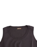 Braunes Stricktanktop
