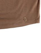 Brown short-sleeved top