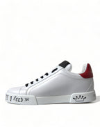 White Love Patch Portofino Classic Sneakers Schuhe
