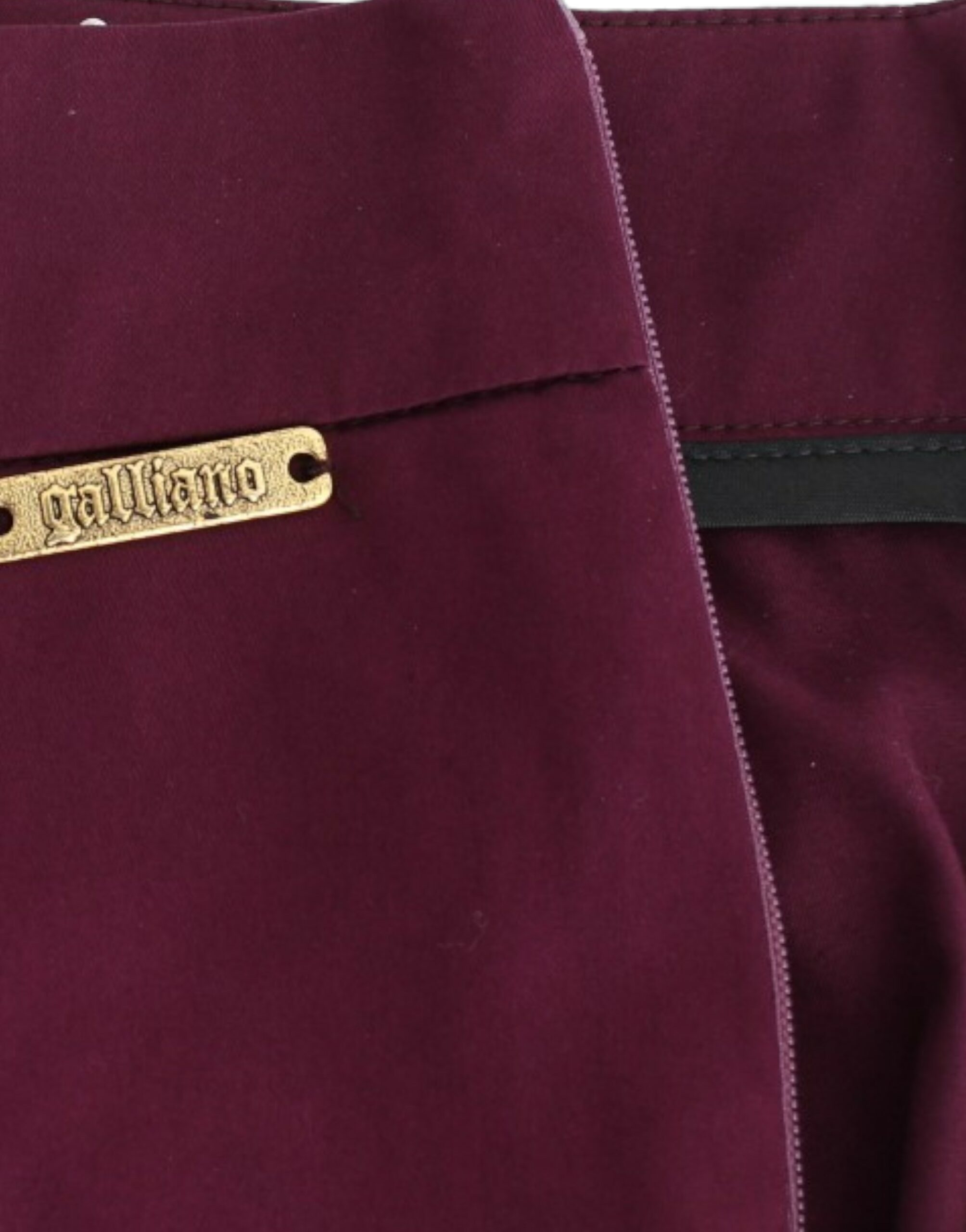 Pantaloni slim fit viola