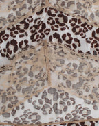 Brown longsleeved lace top