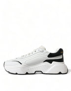White Black Low Top Daymaster Sneakers Schuhe