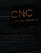 Blue skinnny leg jeans