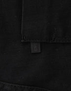Black straight leg jeans