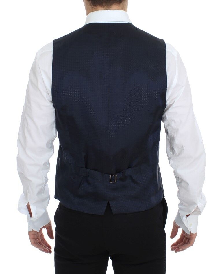 Gray Stretch Formal Dress Vest