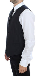 Gray Stretch Formal Dress Vest