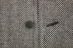 Gray Cotton Blend Logo Vest