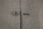 Gray Wool Formal Dress Vest Gilet Weste